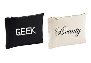 Набор сумок для мытья пар Beauty and The Geek 60 SECOND MAKEOVER, черный