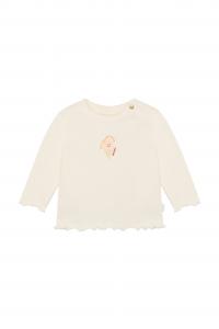 Noppies Лонгслив в цвете Off White