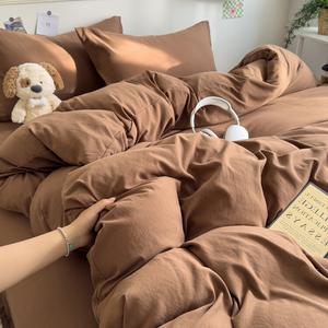 AVIVI Комплект постельного белья, 4 предмета, пододеяльник 220x240 см