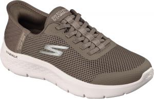 Женские кроссовки Skechers Go Walk Flex Grand Entry с легким надеванием без рук, коричневый