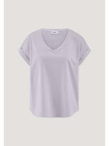 Футболка oversize пастельно-лавандового цвета Hessnatur