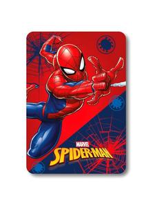 Детское мягкое одеяло с Человеком-пауком, пушистое флисовое одеяло красного цвета Spiderman