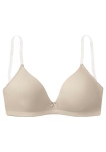 Треугольный бюстгальтер LASCANA Triangle Bra, бежевый