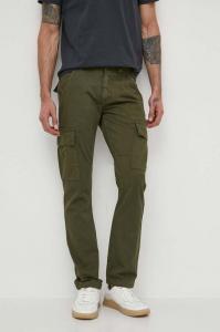 Брюки Agent Pant из хлопка Alpha Industries, зеленый