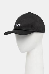 Хлопковая кепка с козырьком Msgm, черный