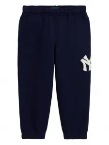 Брюки с нашивкой-логотипом POLO RALPH LAUREN KIDS, синий