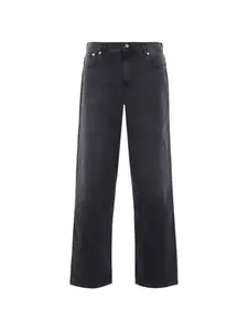 Джинсы с пятью карманами и застежкой на пуговицы Sefr, серый