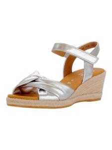 Сандалии на плоской подошве Gabor, серебряный