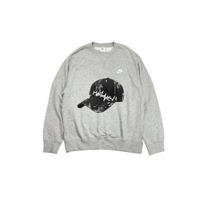 Nike Свитшот унисекс светло-серый