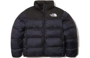 Стеганая куртка мужская темно-синяя The North Face, темно-синий