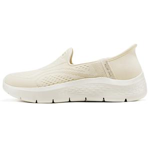Skechers Женские повседневные низкие туфли GO WALK цвета слоновой кости