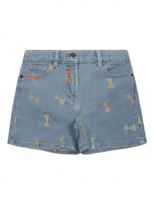 Джинсовые шорты Stella McCartney Kids, синий