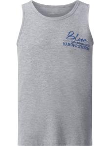 Майка Jan Vanderstorm Shirt Felton, пятнистый серый