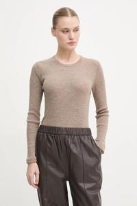 Шерстяной лонгслив Mariana Day Birger Et Mikkelsen, бежевый