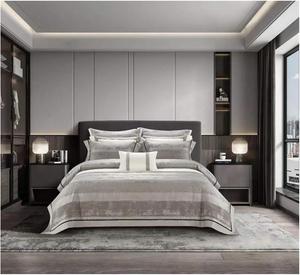 Zixmix Комплект постельного белья Cotton Stain Fasion Gray