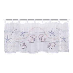 Штора Home Wohnideen Fiscio, 140x45x1 см, синий