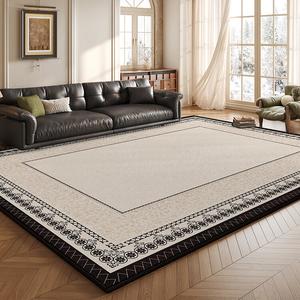 Budis Ковер 200х400 см для гостиной в французском винтажном стиле, водостойкий, устойчивый к пятнам, с утолщенной основой, комфортный для ног