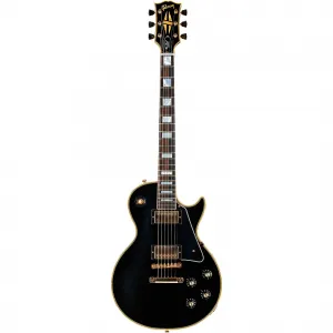 Электрогитара Gibson Custom Murphy Lab 1968 Les Paul Custom Reissue Ultra Light Aged, эбен