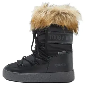 Зимние ботинки женские черный Moon Boot