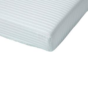 Простыня на резинке Homescapes Kinderbett Damast 2er-Set, светло-голубой - 60 х 120 см