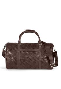 Сумка Weekender JOHN Howard London, цвет dark brown
