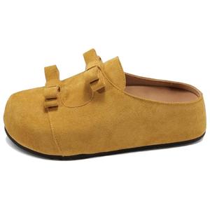 N6N8 Женские закрытые тапочки желтые, цвет Yellow