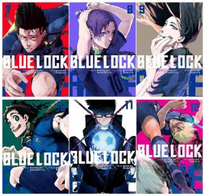 Blue Lock Manga Series 6 Books Set (Vol. 7 - Vol. 12) (generic)