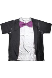 Футболка для мальчиков с коротким рукавом "Penguin" из серии Batman Classic TV Gildan, белый