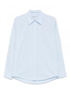Рубашка из хлопка Alexander Wang, синий