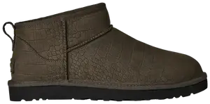 Кроссовки UGG Classic Ultra Mini Embossed, серый