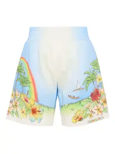 Шорты на резинке Casablanca Kids, синий