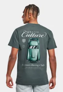 Футболка с принтом гоночного клуба монако, посвященная автокультуре. Mister Tee, Bottlegreen