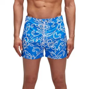 Шорты для плавания Sundek Hibiscus, синий