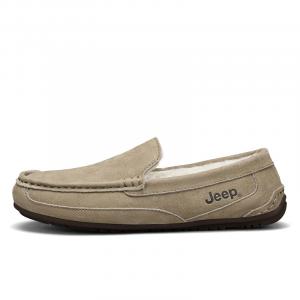 Легкие утепленные низкие повседневные кроссовки мужские Jeep, серый