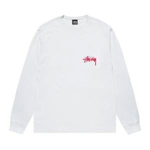 Лонгслив Stussy Beat Crazy 'White', белый