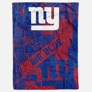 Одеяло из родного города New York Giants размером 60 x 80 дюймов Logo Brands, цвет Gia Multi