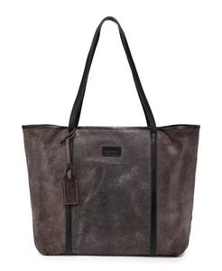 Сумка-тоут из ольхи OLD TREND, коричневый