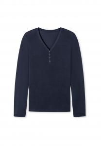 Пижамный топ Mix+Relax SCHIESSER, синий