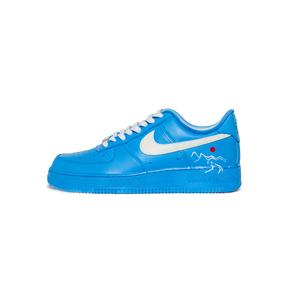 Nike Кроссовки для скейтбординга Air Force 1 Sky Mountain Trek Low Top Unisex Blue White