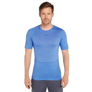 Базовый слой 125 ZoneKnit с круглым вырезом мужской Icebreaker, Baja/Brilliant