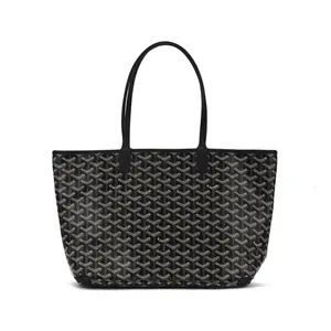 GOYARD Сумка тоут из холста с телячьей кожей