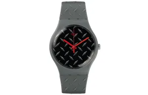 Мужские часы 41mm Black SUOM102 SWATCH, черный