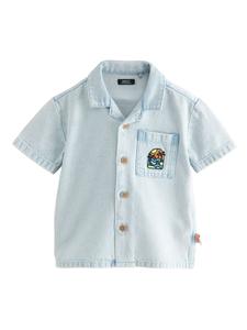 Рубашка на пуговицах классического кроя Next, темно-синий/светло-синий