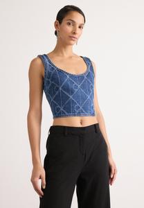 Топ Calvin Klein Jeans TANK, Atlantic/Blue Denim