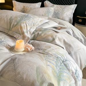 Jie Liya Комплект постельного белья для кровати 1,5 м: простыня на резинке 200x230 см