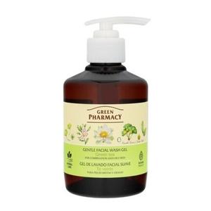 Очищающий гель для лица Green Pharmacy с зеленым чаем для комбинированной кожи Elfa Pharm