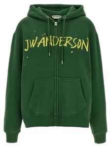 Худи с принтом J.W.ANDERSON, зеленый