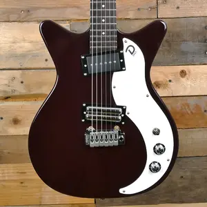 Danelectro Daneletro 59XT-Темно-бордовый с тремоло Wilkinson