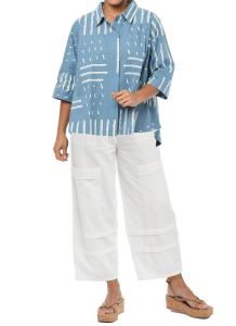 Алиса Топ в спа-голубых песчаных дюнах Tulip Clothing