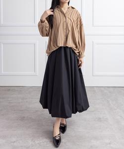 Блузка с завязками по низу и рукавами три четверти